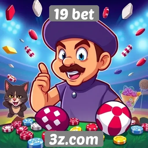 Variedade de jogos disponíveis na plataforma 19 bet